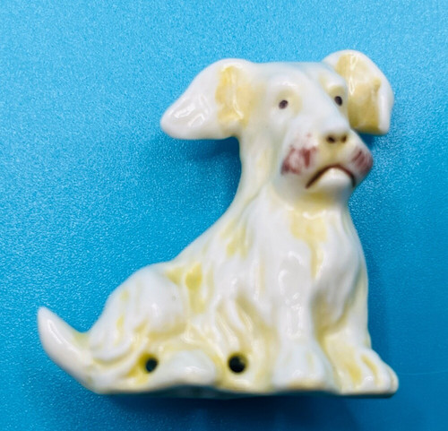 Vintage miniatur terrier hund - vintage,