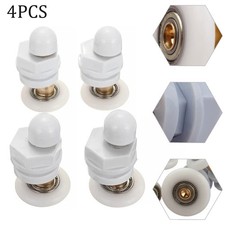 4x Duschtürrollen Duschkabine Rollen Duschtür Schiebetür Ersatzrollen 19-29mm