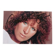 Original Autogramm  - handsigniertes Foto  - Barbara Streisand - signed