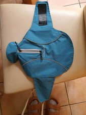 Regenmantel Hund XXS Türkis 1 x Getragen