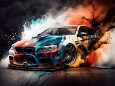 BMW M3 Racing Poster Druck |