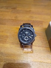 Fossil Uhr Chronograph Herren, Machine, FS4662, neue Batterie, Box, Gliederband