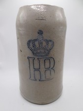 Alter Bierkrug Steinkrug ~  HB