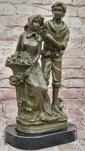 Bronze romantic paar - bronze,