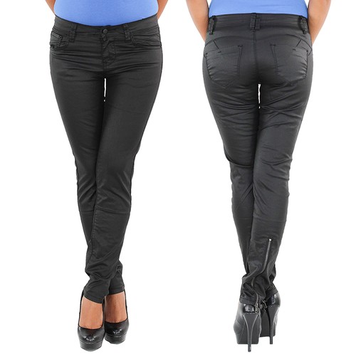 Damen skinny kunstlederhose - damen,