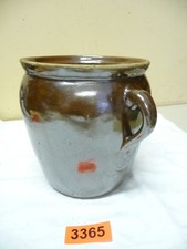 3365.     Alter  Tontopf Fayence Krug Franken  Tonkrug Ton Topf
