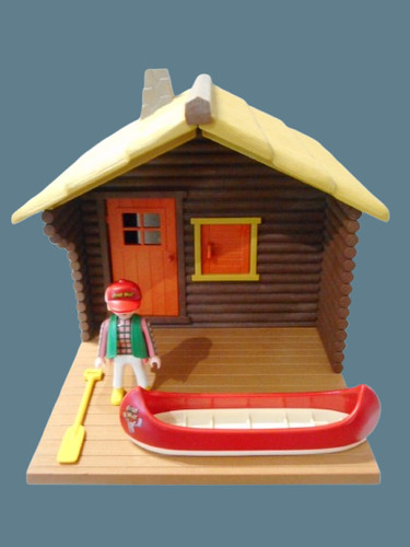 Playmobil 3826 blockhaus - playmobil,