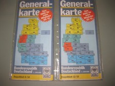 General-karte vom ADAC für seine Mitglieder 90/91