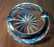 Aschenbecher Silber mit ca