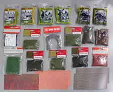 H0 Auhagen/Faller Landschaftsgestaltung Tunnelportal, Mauerplatten und Streugut