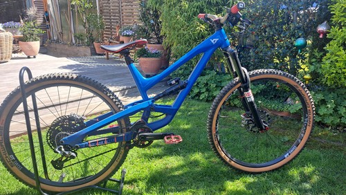 Enduro blau matt - matt, mtb