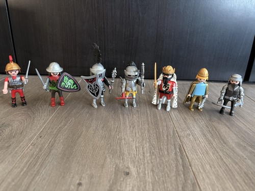 Playmobil ritter figuren - 7x,