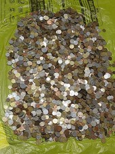 1 Kg Münzen überwiegend Europa Kilo  Kilogramm Sammlung Nachlass- Konvolut-S.K.