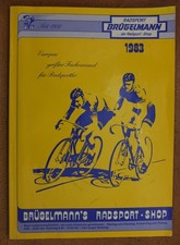 Brügelmann Katalog 1983 Radsport Shimano Zeus Cinelli Edco VAR TA Huret Simplex