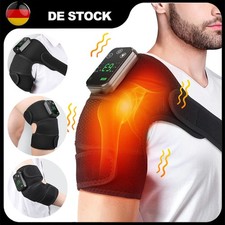 Drahtloses Knie-Massagegerät, Infrarot-Wärme und Vibration Knie, LED-Touchscreen