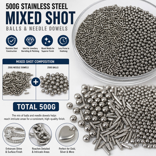 500g edelstahl gemischte - 500g,