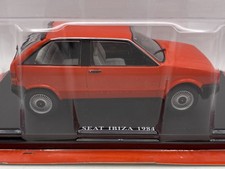 1:24 Seat Ibiza GLX 1.5 1984 Ixo Agostini Diecast modellauto