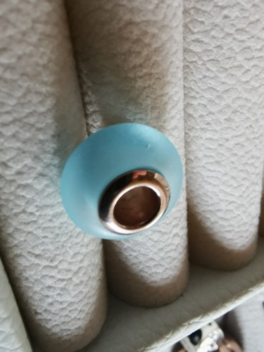 Original pandora mattblaues - ,