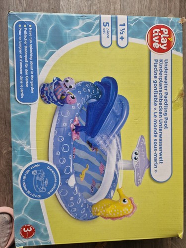 Kinderpool mit rutsche neu ovp - rutsche,