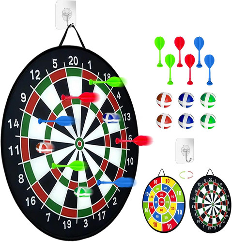 Doppelseitiges dartscheibe mit - doppelseitiges,