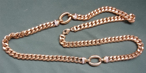 Lange massive kette - massive,