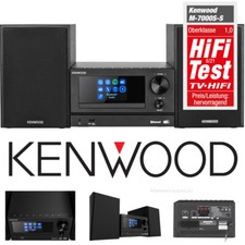 Kenwood Stereoanlage WiFi Internetradio DAB+ FM UKW Bluetooth USB CD M-7000S-B