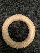 Strohkranz Weihnachten 25 cm