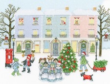 Bothy Fäden ~ gezähltes Kreuzstich-Set ~ Advent Street