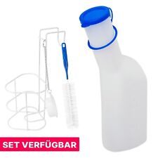 Urinflaschen Männer 1000ml ARNOMED Urinflasche Set Halterung & Bürste Urinente
