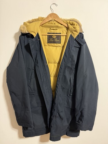 Loro piana navy daunenparka - loro,