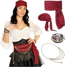 Piratenkostüm Damen Kopftuch