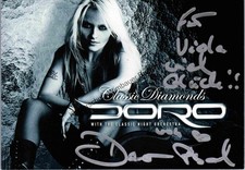 Original Autogramm Doro Pesch