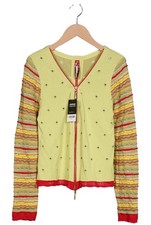 Eva Claudi Strickjacke Damen Cardigan Jacke Gr. S Baumwolle Mehrfarbig #t2yitlz