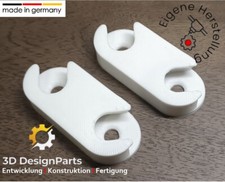 2x Scharnier Riegel von 3D-DPs passend zu IKEA BISSA HEMNES GREVBÄCK STALL