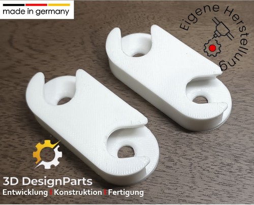 Scharnier riegel adapter - 2x,