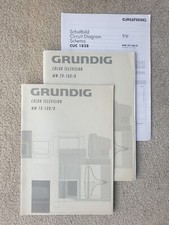Grundig color television - grundig, mw