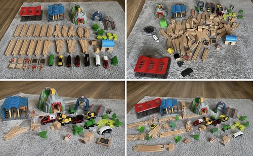 Brio holzeisenbahn mit - brio, viel