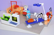 PLAYMOBIL aus 5530 OP-Saal Tierklinik Dogge Katze Mikroskop Röntgen Zubehör #13