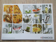 Kenwood Chef Major Classic / Titanium Zubehör-Prospekt Din A5 geheftet KW89162