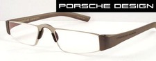 Porsche Design P 8801 F anthrazit grau Lesebrille +1,50 Halbbrille SONDEREDITION
