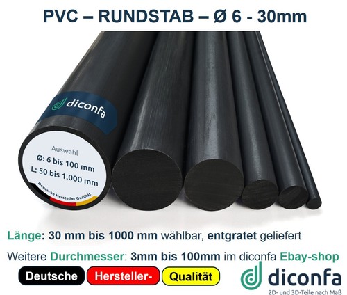 Pvc rundstab rundmaterial - pvc,