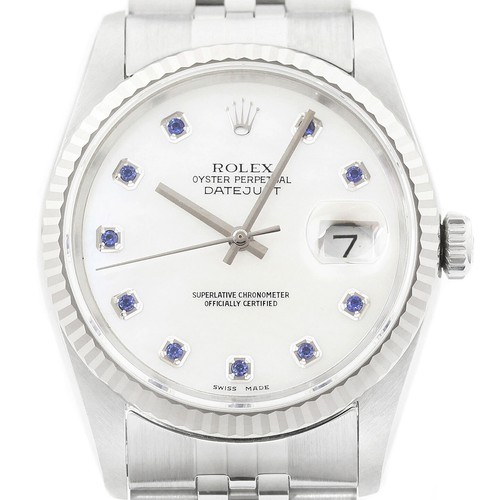 Rolex datejust 18k - rolex, &