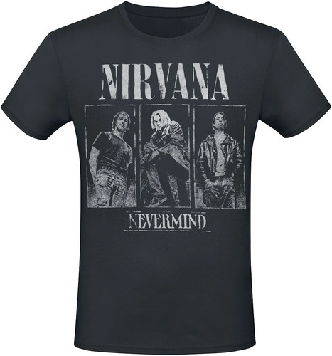 Nirvana shirt herren - nirvana, t-shirt