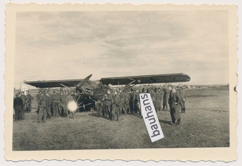 Foto flugzeug fieseler - fi, 156