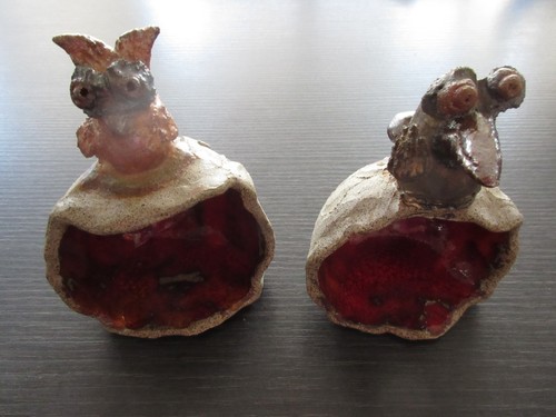Rosenkugel keramik handarbeit - rosenkugel,