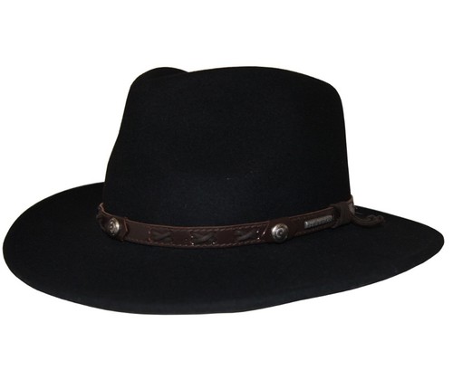 Stetson hut neu schwarz - schwarz, gr