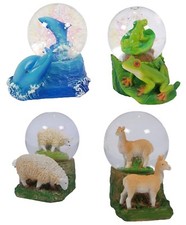 1 Glitzerkugel Delfin Frosch