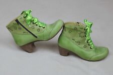 Deerberg Stiefelette 41,Leder,Damen,Grün, guter Zustand, hoher Neupreis!Weite G,