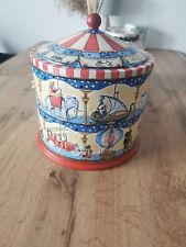 Musik Karussell Spieluhr Blechdose RETRO Rar