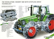 Vintage Fendt 926 Favorit 900